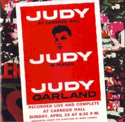 Judy at Carnegie Hall
