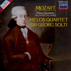 Piano Quartets no. 1 K. 478 & no. 2 K. 493