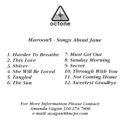 Songs About Jane
