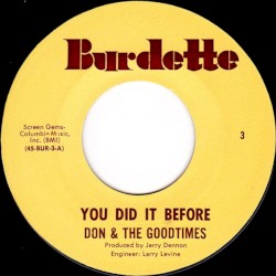 You Did It Before / Colors Of Life