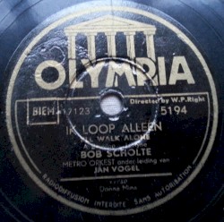 Ik loop alleen / Donna Mina