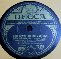 You Leave Me Breathless / If It Rains-Who Cares!