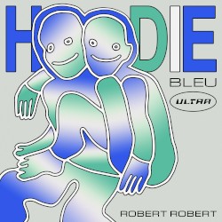 Hoodie bleu ultra