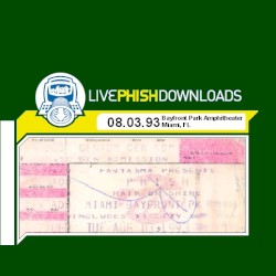 1993-08-03: Bayfront Park Amphitheater, Miami, FL, USA