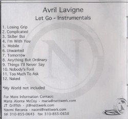 Let Go: Instrumentals