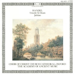 Utrecht Te Deum / Jubilate
