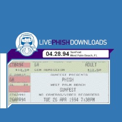 1994-04-28: SunFest, West Palm Beach, FL, USA