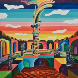 Behind Southgate Plaza