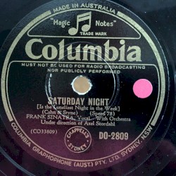 Saturday Night / If You Are but a Dream