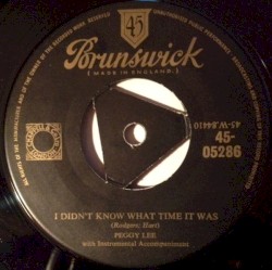 Johnny Guitar / I Didn't Know What Time It Was