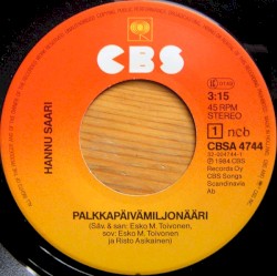 Palkkapäivämiljonääri / Mene vain