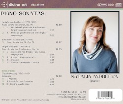 Natalia Andreeva Plays Piano Sonatas