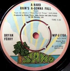 A Hard Rain’s A‐Gonna Fall