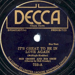 It’s Great to Be in Love Again / Christopher Columbus