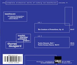 The Creatures of Prometheus, Twelve Menuets, Twelve German Dances