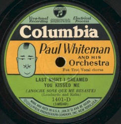 Last Night I Dreamed You Kissed Me / Evening Star