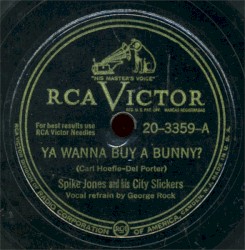 Ya Wanna Buy a Bunny? / Knock Knock