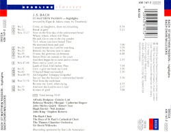 St. Matthew Passion: Highlights