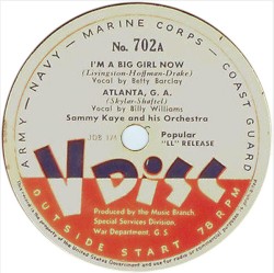 I’m a Big Girl Now / Atlanta, G. A. / Wanderin’ / Oh You Gypsy