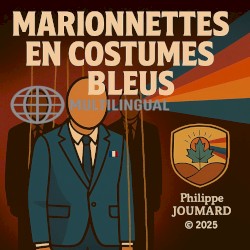 Marionnettes en costumes bleus - Multilingual Edition