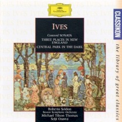 Concord Sonata / Three Places in New England / Central Park in the Dark