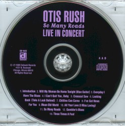 So Many Roads: Live in Concert
