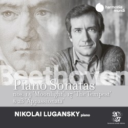 Piano Sonatas nos. 14 “Moonlight”, 17 “The Tempest” & 23 “Appassionata”