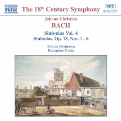 Sinfonias, Volume 4: Op. 18, nos. 1-6