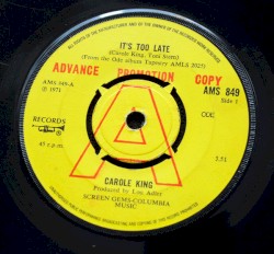 It’s Too Late / I Feel the Earth Move