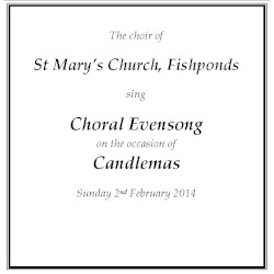 Candlemas 2014