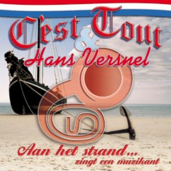 Aan het strand... (zingt een muzikant)