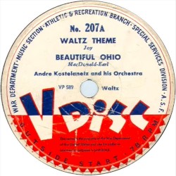 Waltz Theme / Beautiful Ohio / I Love You