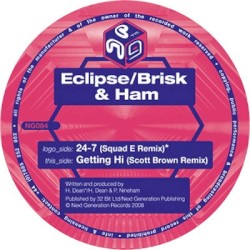 24-7 (Squad E remix) / Getting Hi (Scott Brown remix)