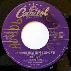 My Broken Heart Keeps Asking Why / Twelfth Street Rag
