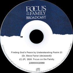 Finding God's Peace...Understanding Psalm 23