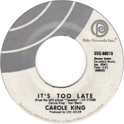 It’s Too Late / I Feel the Earth Move