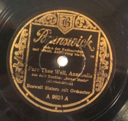 Fare Thee Well, Annabelle / Lullaby of Broadway