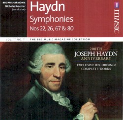 BBC Music, Volume 17, Number 11: Symphonies nos. 22, 26, 67 & 80