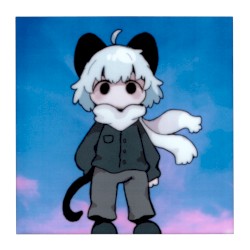 頬に月を宿して