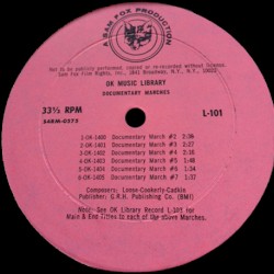 Documentary Marches/Documentary/Scenic