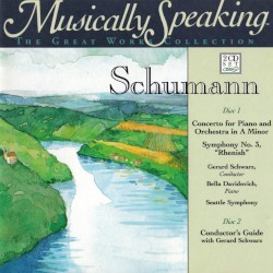 Concerto for Piano and Orchestra in A minor / Symphony no. 3 "Rhenish"