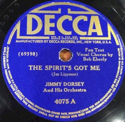 The Spirit's Got Me / Charleston Alley