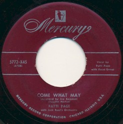 Come What May / Retreat (Cries My Heart)