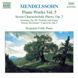 Piano Works, Volume 5