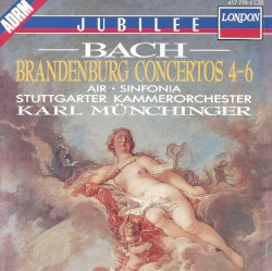 Brandenburg Concertos 4‐6 / Air / Sinfonia