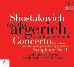 Concerto in C minor for Piano, Trumpet and String Orchestra / Symphony no. 9