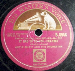 It Had to Be You / I Can't Believe That You're in Love With Me