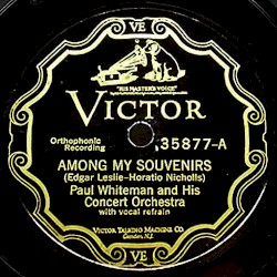 Among My Souvenirs / Washboard Blues