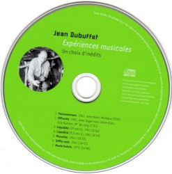 Expériences musicales : Un choix d'inédits