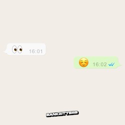 Je blik richting mij